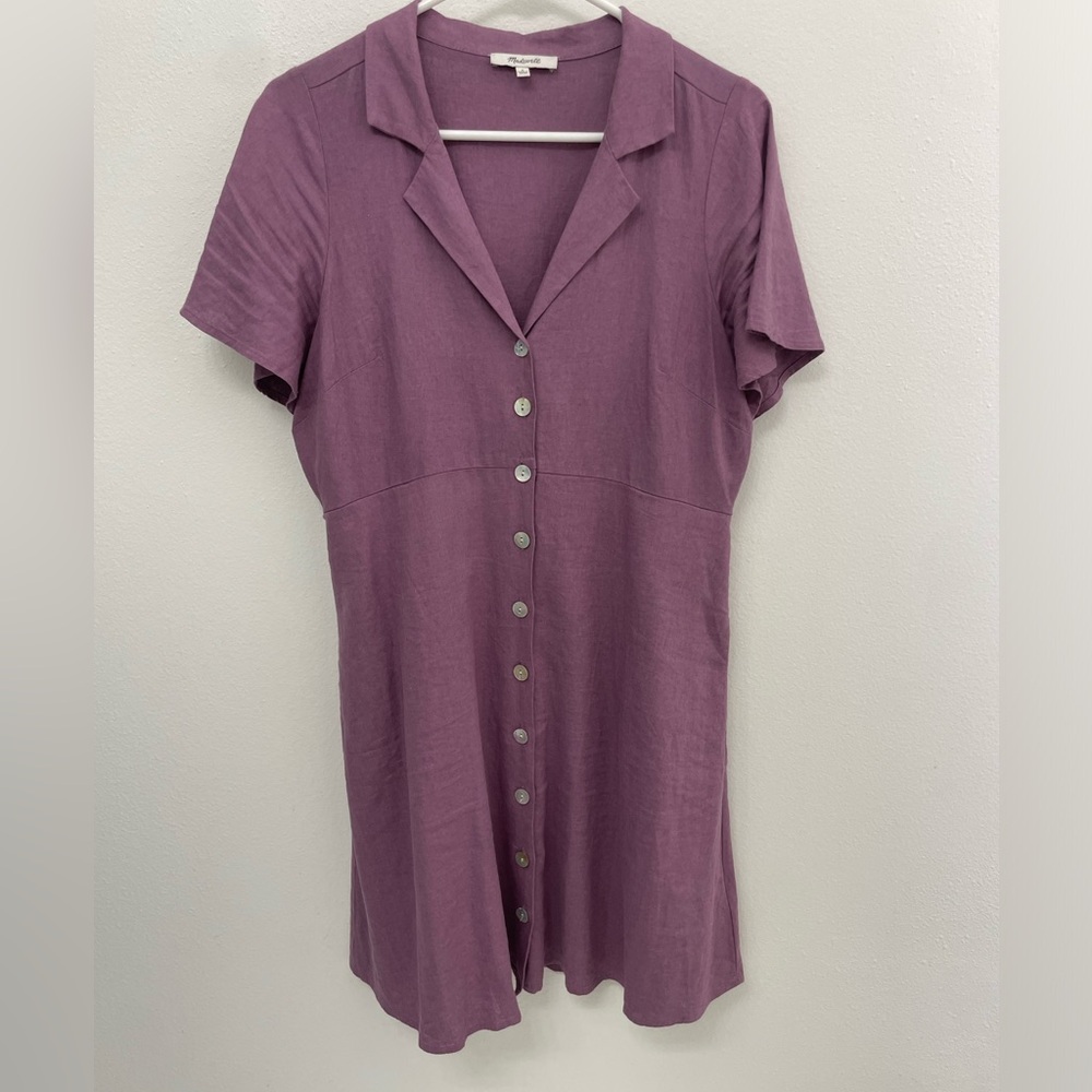 Madewell Button Up Mini Dress